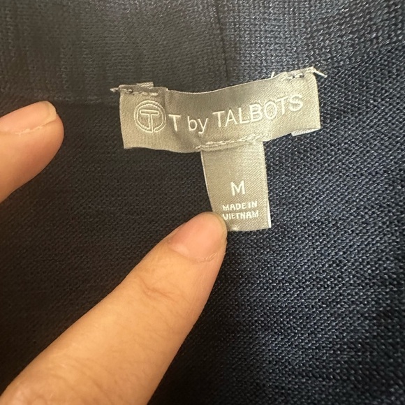 T By Talbot Woman's Open Front Cardigan size M - Picture 5 of 6